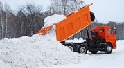 Услуги по вывозу снега самосвалом Камаз 10 тн